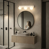 Applique de salle de bain blanche triple LED 3W 4000K Sing Candellux 23-72818