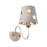 Applique blanche à trous Batley Ledea 50401112