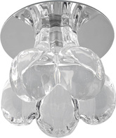 Plafoniera Candellux G4 floare decorativa fixa de cristal 20 W