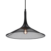 Lampe suspendue noire 36cm Kiruna M Ledea 50101204