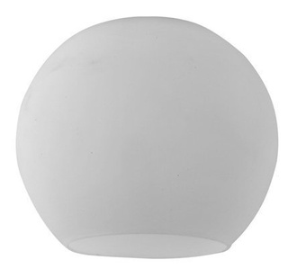 Abat-jour rond en verre blanc E27 pour lampes Tobago 71-31112