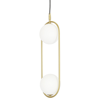 Cordel porte-à-faux 2x28w g9 laiton