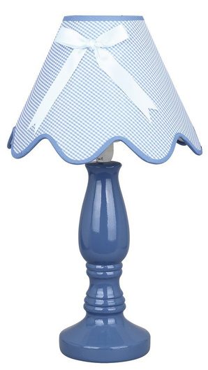 Lampe de table de chevet bleu Lola 41-04710