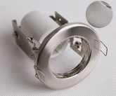 Plafonnier nickel satiné rond OZS-01 2406676