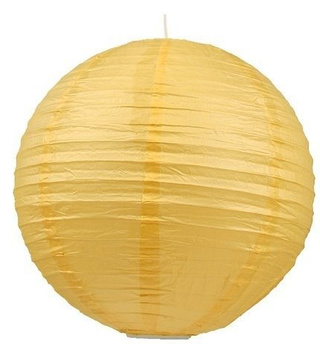 Ball Cocoon Candellux Abat-jour 31-88188 Papier Jaune