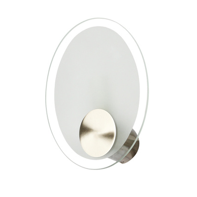 Wall lamp mat 1xG9 18cm 91-02924 Karat oval nickel