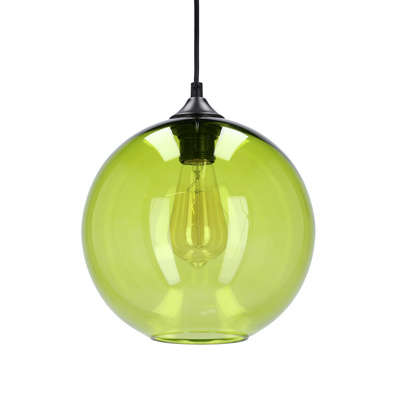 Deckenleuchte Glaskugel grün Edison Candellux 31-29546-Z