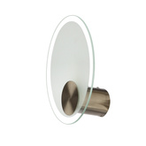 Applique murale mat 1xG9 18cm 91-02924 Karat ovale nickel