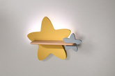5W LED wall lamp for a child yellow-gray Star Candellux 21-75611