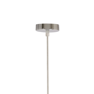 Hanging lamp chrome 3D shade adjustable height Nocturno Candellux 31-57686