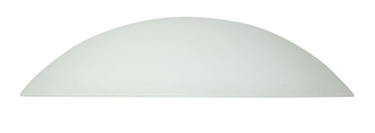 Abat-jour rond en verre blanc pour plafond Aquila 31 Candellux 63-90297