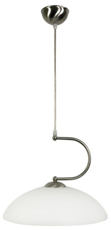 Plafoniera Candellux 31-72156 Lido1X60W E27 nichel satinat