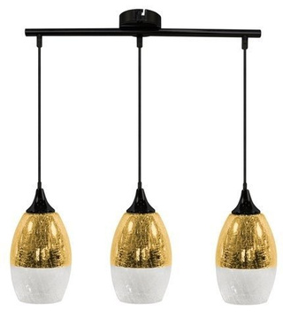 Hängelampe Goldglas verstellbar 3x60W Celia Candellux 33-57327