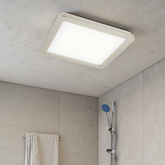 Plafonnier LED salle de bain 18W IP44 3000K lampe blanche Nexit Candellux 10-66831