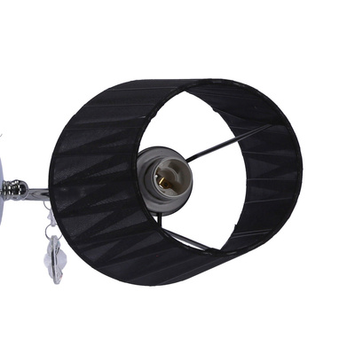 Lampa de perete neagra 1xE14 Sorento Candellux 21-38036