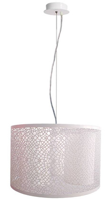 Plafoniera suspendata 3X40W E14 alb MADRAS 33-27290