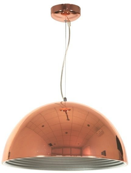 Plafonnier suspendu candellux amalfi 31-26392 e27 cuivre