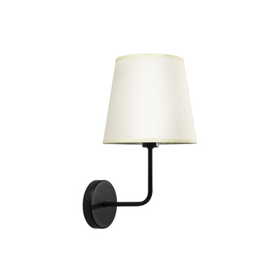 Aplica de perete negru si bej mat Pasteri 21-01344