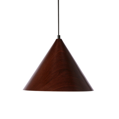 DUNCA LAMPE SUSPENDUE 32CM E27 ABAT-JOUR NOIR FONCÉ