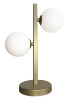 Lampe de table double en laiton Kama 42-73433 