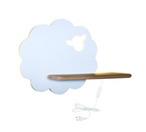 Raft iluminat cu LED 5W IQ Kids Sheep alb 21-85139