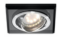 Deckenleuchte aus schwarzem Glas mit quadratischer Öse SSU-13 Candellux 2263809