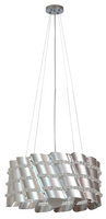 Lampe suspendue abat-jour en métal avec perles 60W Smile Candellux 31-40633