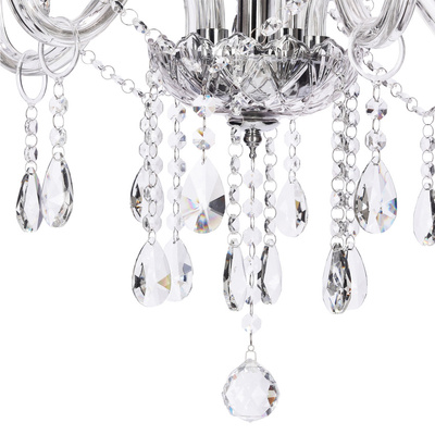Candelabru cristal auriu 3xE14 Maria Teresa 33-94639