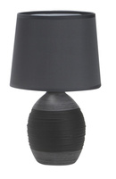 Lampa de masa ceramica neagra Ambon 41-78643