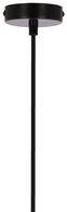 Arezzo lampa wisząca czarny 1x60W E27 abażur czarny+oliwkowy