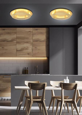 Deckenleuchte golden 50cm LED Deckenleuchte Merle 98-66190