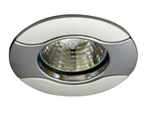 Oprawa stropowa candellux so-04 ch/ps mr16 chrom/perłowe srebro oprawa stała