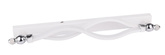 Applique de salle de bain orientable blanche LED 12W 4000K Esse Candellux 22-73389