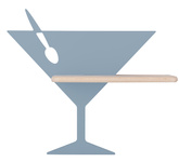 Lampă de perete cu LED albastru lampa de raft Piccolo 21-03560