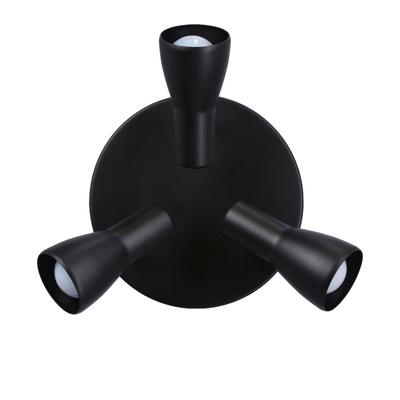 Lampa sufitowa plafon czarny mat regulowany Picardo 98-50793