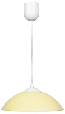 Suspension verre jaune Fino 31-67367