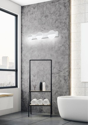 Aplică baie alb triplu LED 3W 4000K Sing Candellux 23-72818