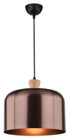 PLAFONNIER SUSPENDU CANDELLUX DICTORIA 31-58447 E27 MARRON