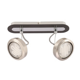 Bandă pentru lampă de perete 2X9W GX53 satin/wenge EARTH 92-15795