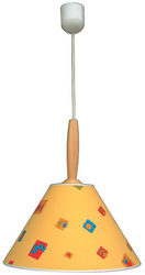 Candellux 31-68548 Bambi weiße 1X60W E27 Deckenleuchte ohne Lampenschirm