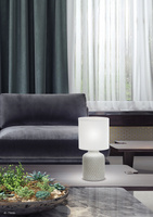 Table lamp gray ceramic bedside Iner Candellux 41-79886