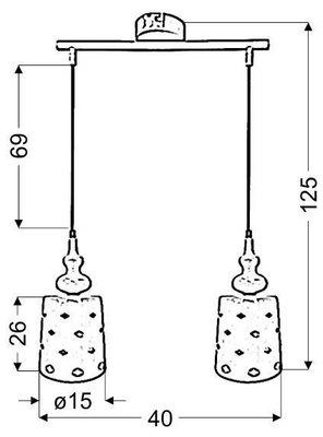 Lampa sufitowa Candellux Hamp 32-51929 E27 biały