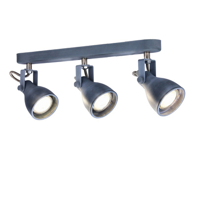 Wandlampenleiste 3X40W GU10 grau matt ASH 93-64301