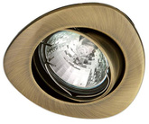 Plafoniera candellux uo-13 gab mr16 capac articulat patinat auriu turnat