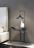 Table lamp metal black Kiruna Ledea 50501206