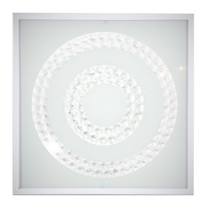 Candellux Lux 10-60662 Ceiling Lamp 16W Led 6500K White Double Ring