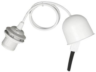 Suspensie albă de 70 cm pentru veioza E27 85-95933