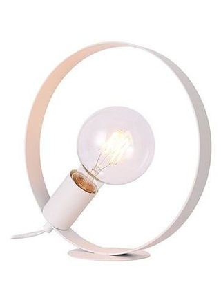 White metal table lamp Nexo Ledea 50501201