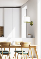 Aplică reglabilă cu patină cu întrerupător Ibis 21-01279