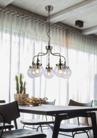 Ceiling lamp Candellux Ballet 35-70876 E27 patina
